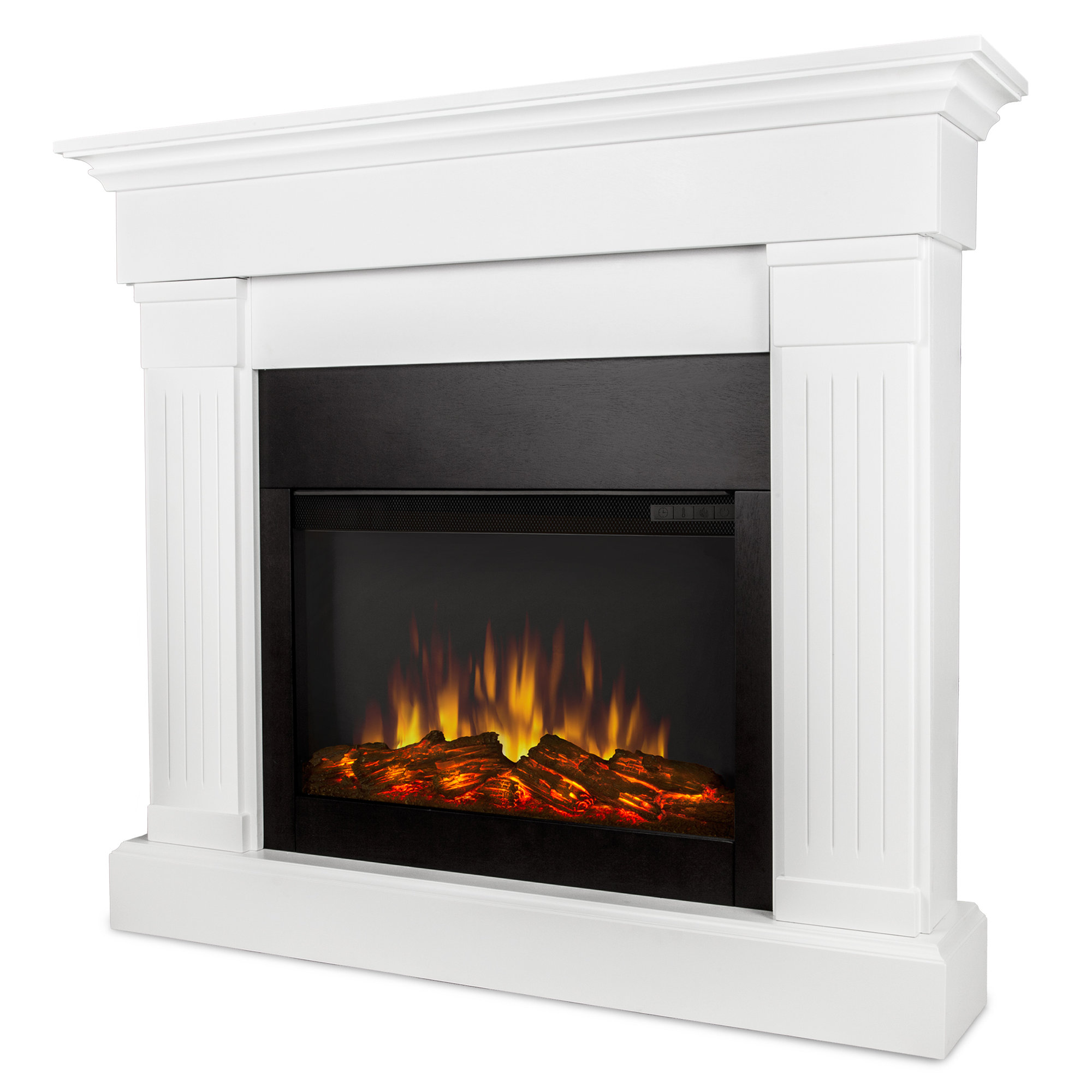 Real Flame Slim Crawford Wall Mount Electric Fireplace & Reviews Wayfair